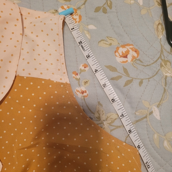 Fashionably Elate Top in Goldenrod - Picture 7 of 7